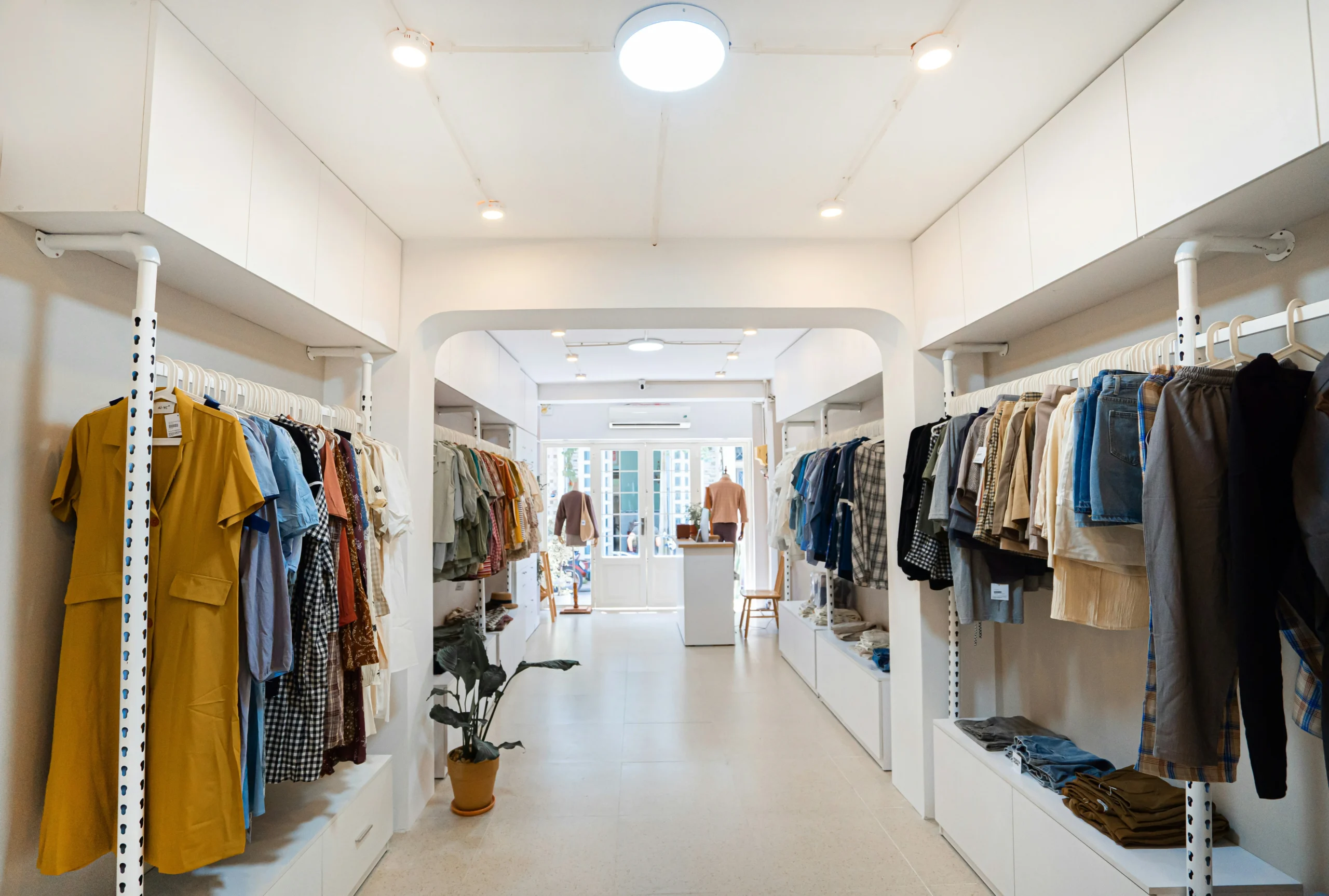 desain walk-in closet mewah