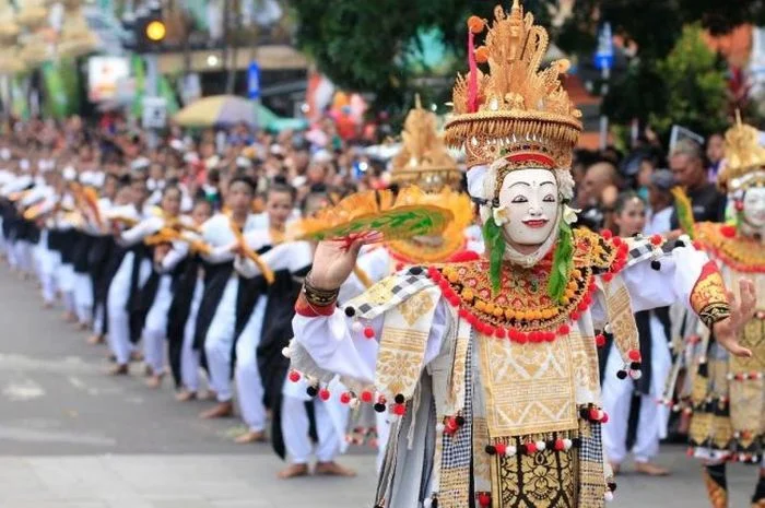 Festival Semarapura yang meriah